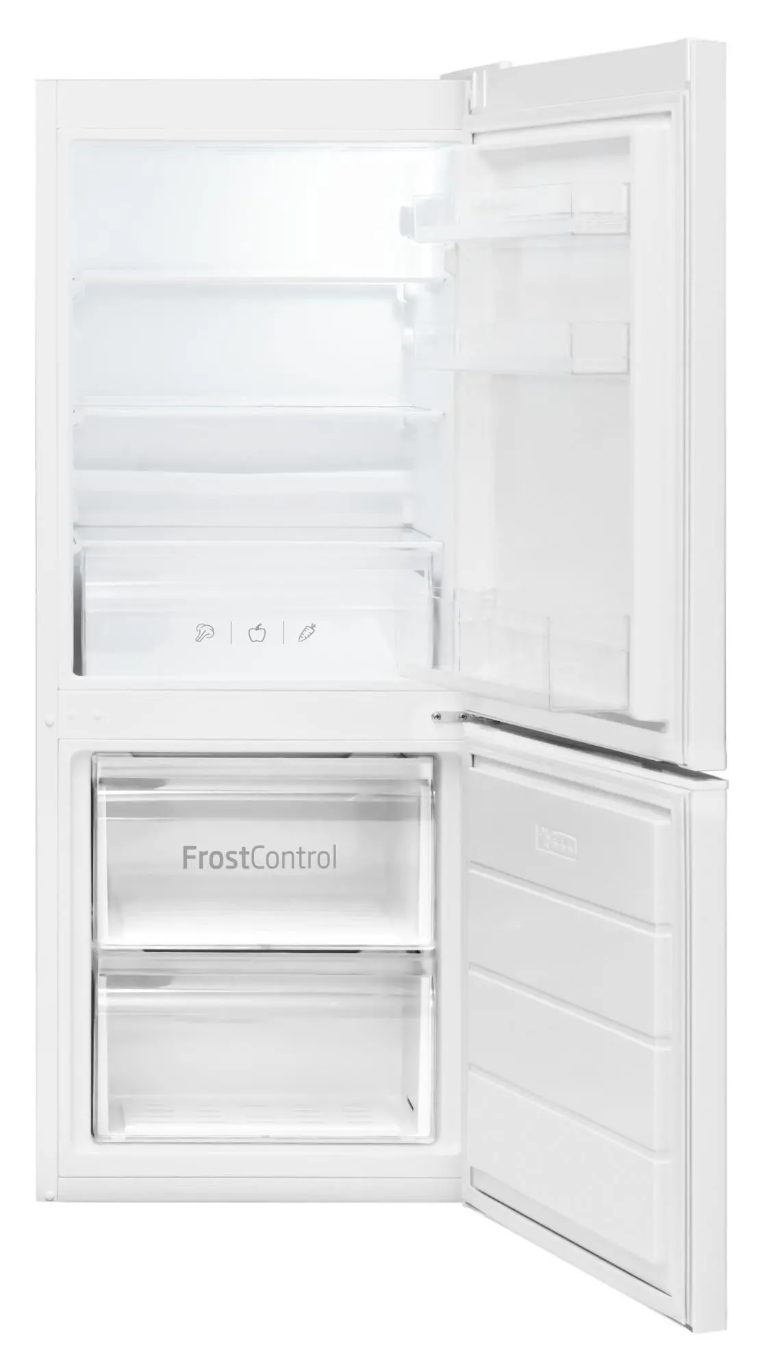 Lodówka Amica FK1815.4U(E) 136cm Biały