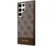 Etui Guess 4G Stripe Collection GUHCS24LG4GLBR do Samsung Galaxy S24 Ultra Brązowy