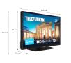 Telewizor Telefunken 24HG7451 1 24" LED HD Ready 60Hz Smart TV DVB-T2