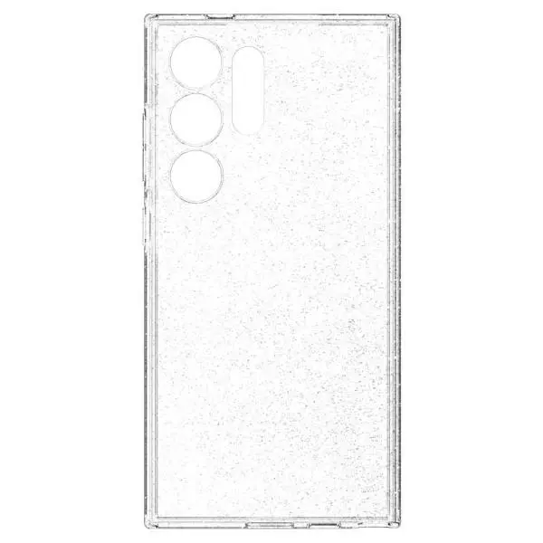 Etui Spigen Liquid Crystal ACS07285 do Galaxy S24 Ultra Przezroczysty-brokat