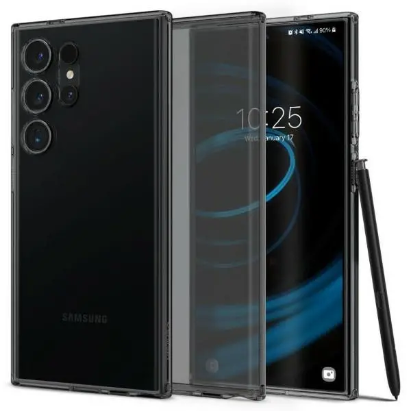 Etui Spigen Liquid Crystal ACS07284 do Galaxy S24 Ultra Przezroczysty