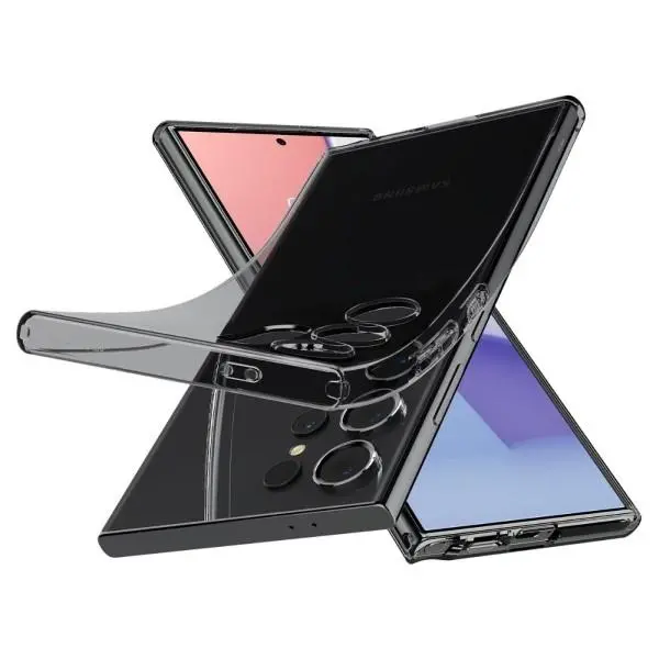 Etui Spigen Liquid Crystal ACS07284 do Galaxy S24 Ultra Przezroczysty