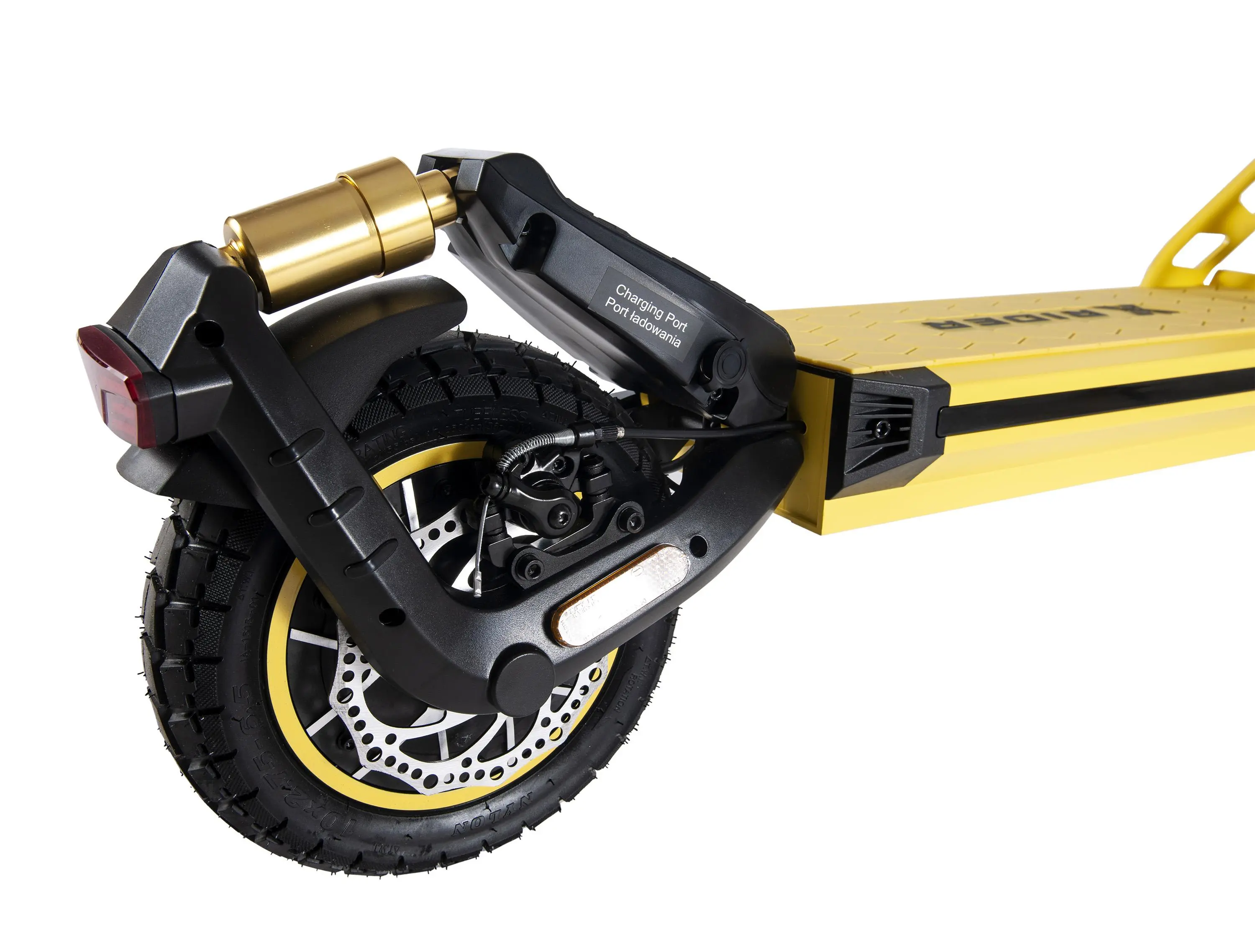 Hulajnoga elektryczna XRIDER F10 800W 85km 10" Żółty