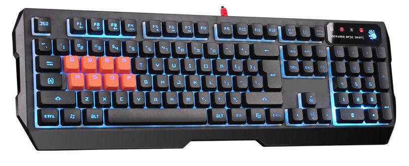 Klawiatura A4tech Bloody B188 - czarna
