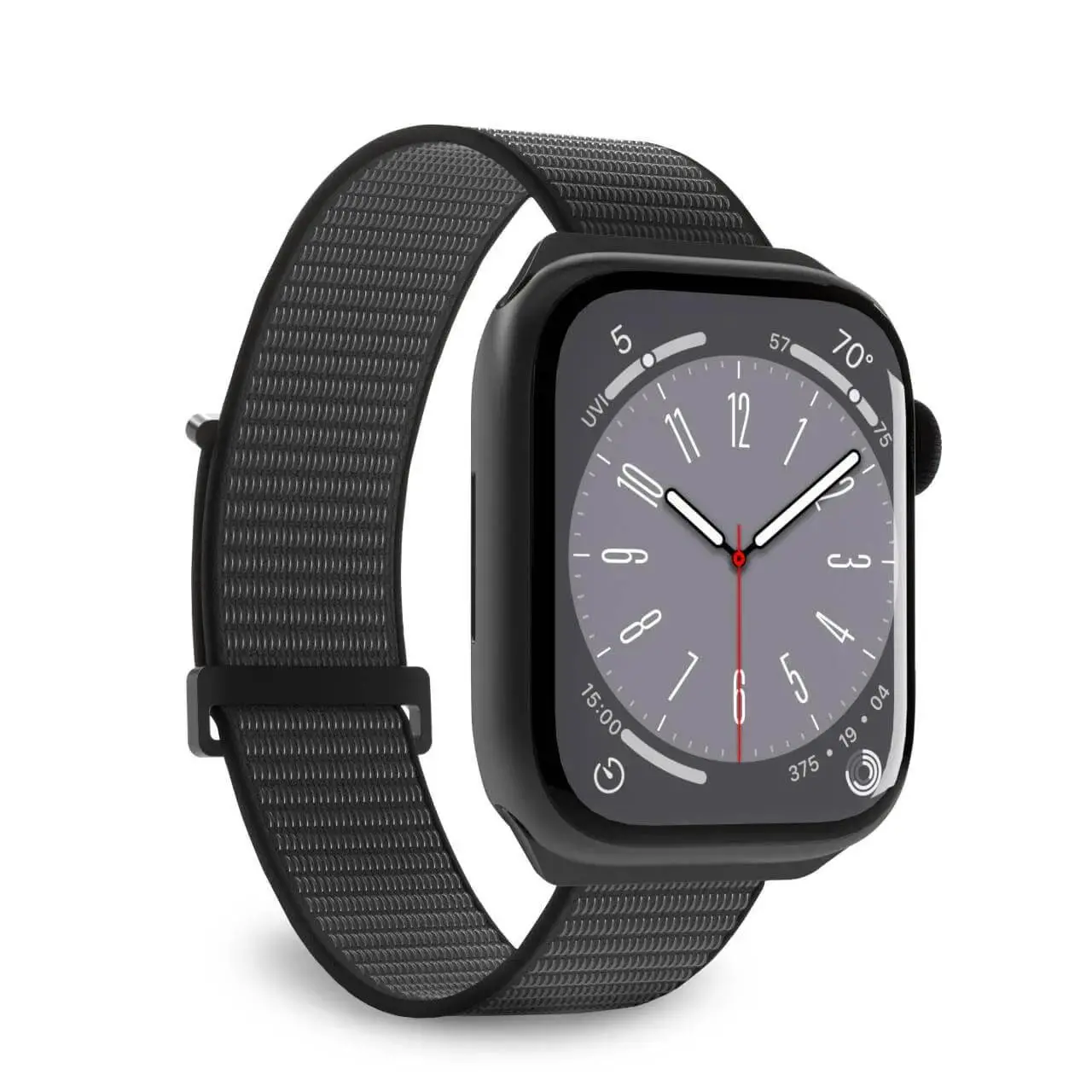 Pasek Puro SPORT Watch 42-44-45-49mm Czarny