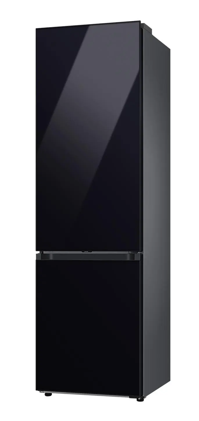 Lodówka Samsung Bespoke RB38C7B6A22 Pełny No Frost 203cm Komora świeżości Zdalne sterowanie Czarne szkło