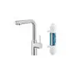 Bateria KFA Armatura Arura Duero Pure Basic Pull-Out 6623-112-22 Inox Stal szlachetna