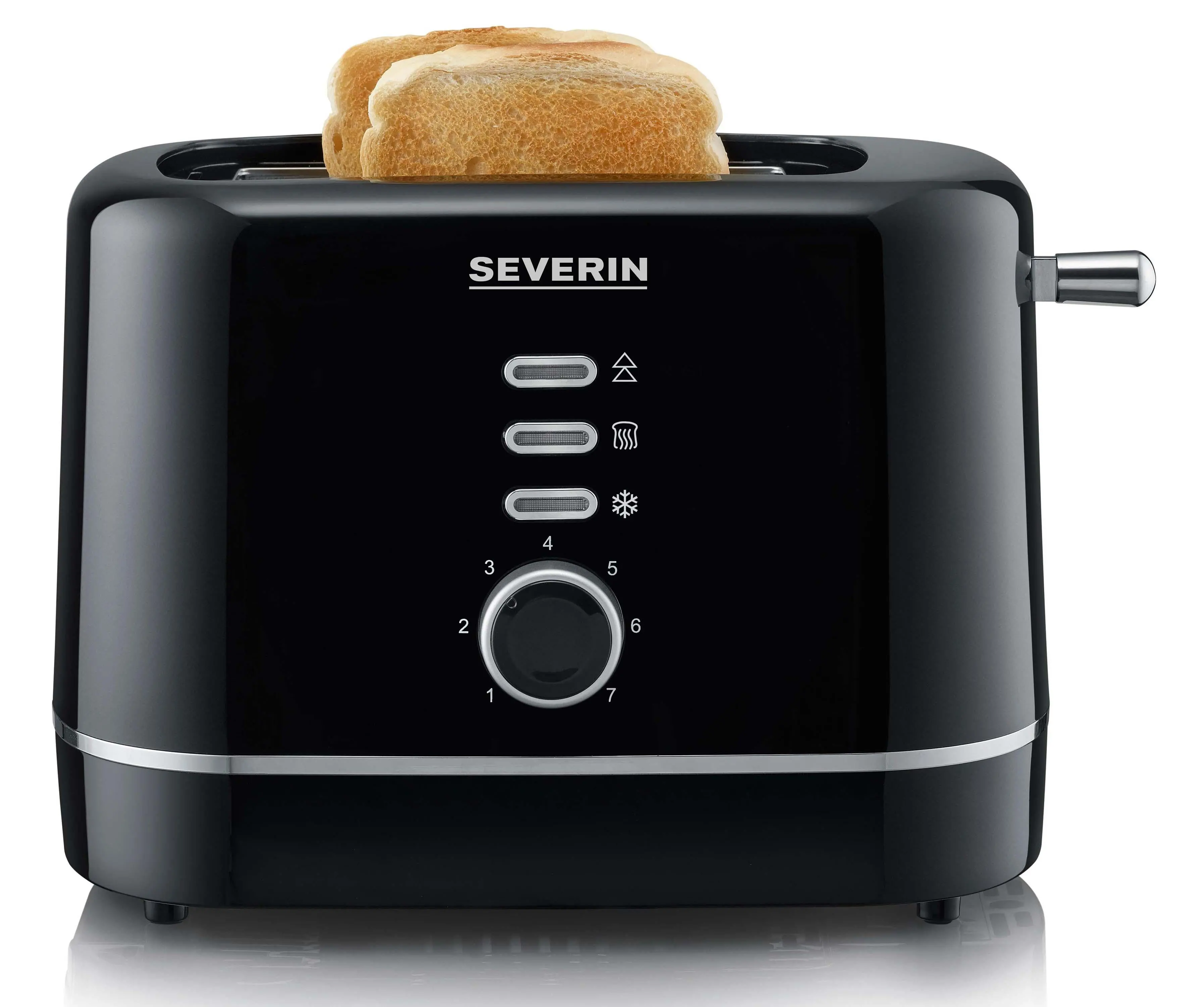 Toster Severin AT 4321 Ruszt do bułek Rozmrażanie 850W