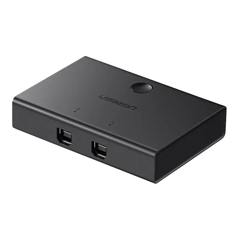 Przełącznik UGREEN 30345 USB 2.0 Czarny