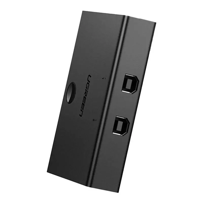 Przełącznik UGREEN 30345 USB 2.0 Czarny