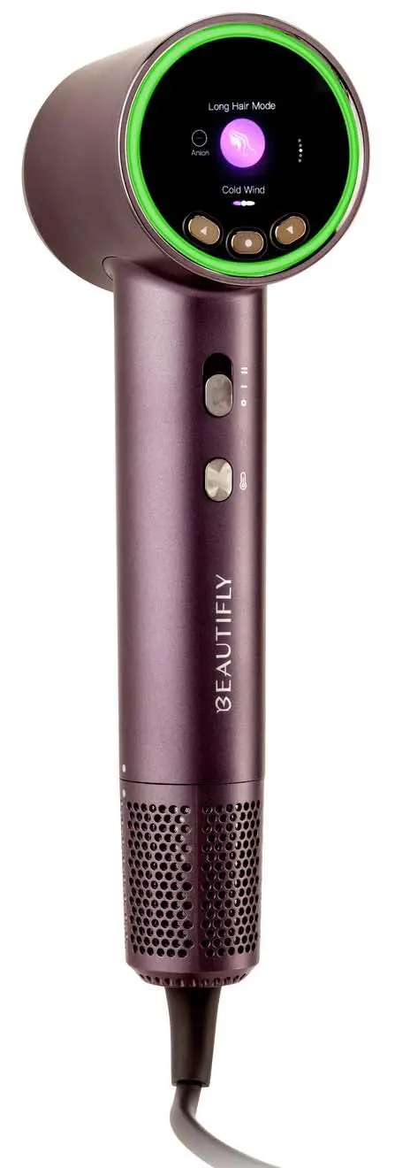 Suszarka do włosów Beautifly Touch Flow Sense Jonizacja Dyfuzor Zimny nawiew 2 prędkości
