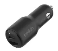 Belkin 42 W USB-C 30W PowerDeliwery USB-A 12W Czarny