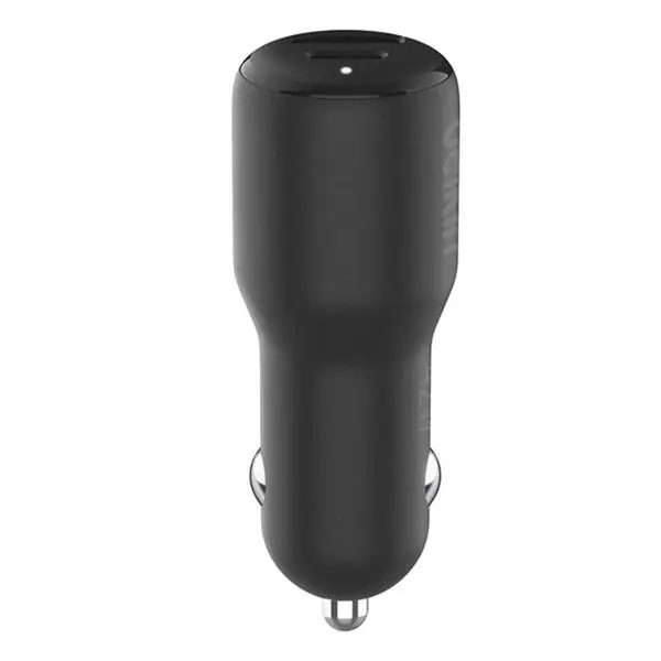 Ładowarka samochodowa Belkin 42 W USB-C 30W PowerDeliwery USB-A 12W Czarny