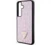 Etui Guess Rhinestone Triangle GUHCS24SHDGPPP do Samsung Galaxy S24 Różowy