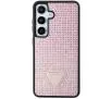 Etui Guess Rhinestone Triangle GUHCS24SHDGPPP do Samsung Galaxy S24 Różowy