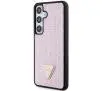 Etui Guess Rhinestone Triangle GUHCS24SHDGPPP do Samsung Galaxy S24 Różowy