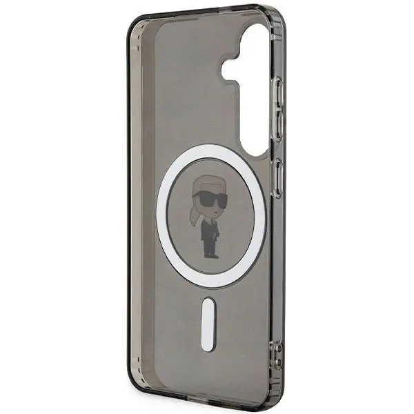 Etui Karl Lagerfeld IML Ikonik MagSafe do Samsung Galaxy S24 Czarny