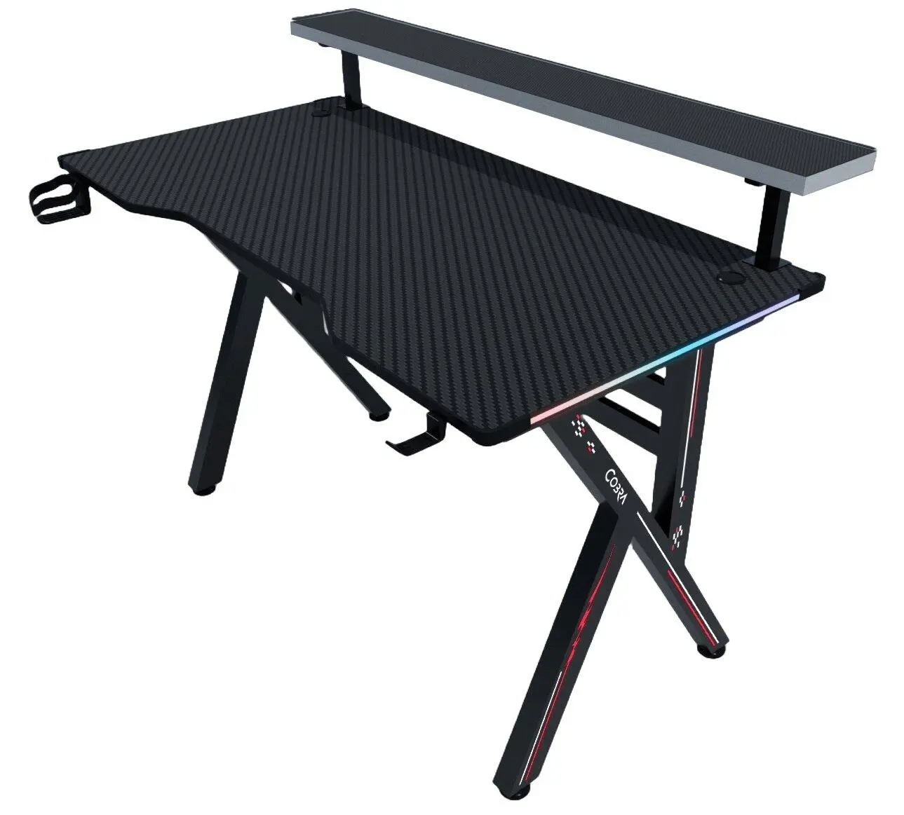 Biurko Cobra CRF4010RGB 120cm Czarny