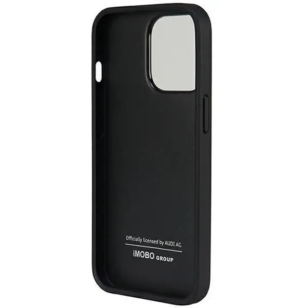 Etui AUDI Synthetic Leather AU-TPUPCIP13P-TT/D1-BK do iPhone 13 Pro Czarny