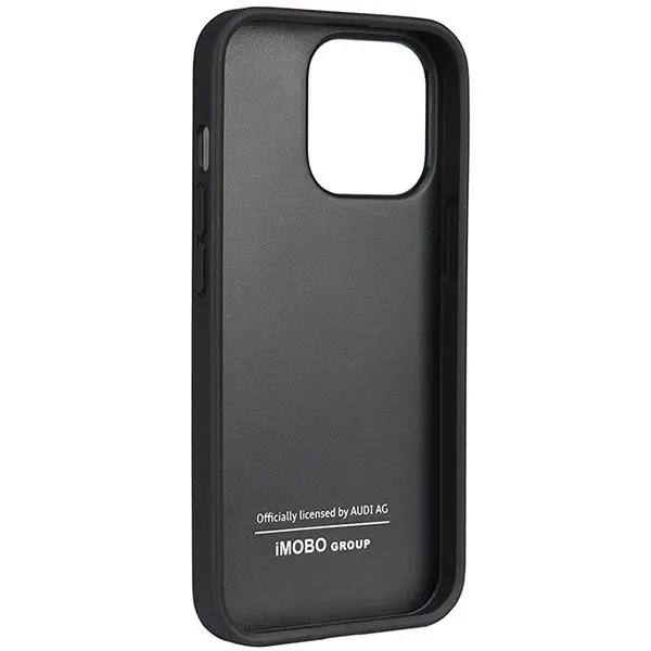 Etui AUDI Synthetic Leather AU-TPUPCIP13P-TT/D1-BK do iPhone 13 Pro Czarny