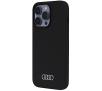 Etui AUDI Silicone Case AU-LSRIP13P-Q3/D1-BK do iPhone 13 Pro Czarny