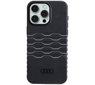 Etui AUDI IML MagSafe Case AU-IMLMIP15PM-A6/D3-BK do iPhone 15 Pro Max Czarny