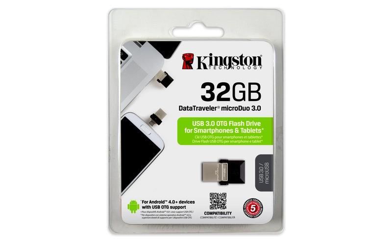 PenDrive Kingston DataTraveler microDUO 32GB USB3/microUSB OTG