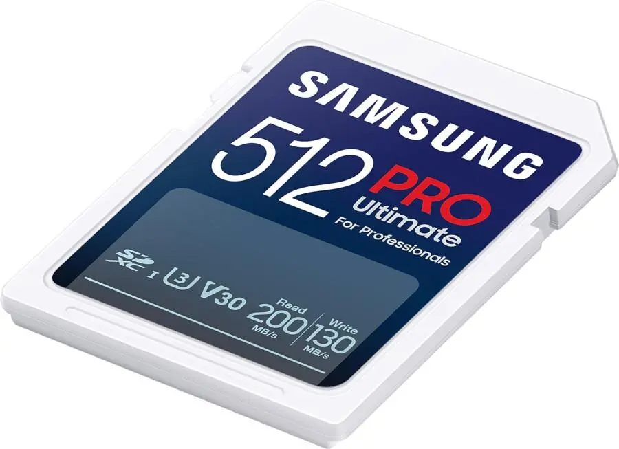 Karta pamięci Samsung PRO Ultimate 2023 SD 512GB 200/130MB/s