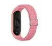 Pasek Beline do Mi Band 3/4 Textile Różowy