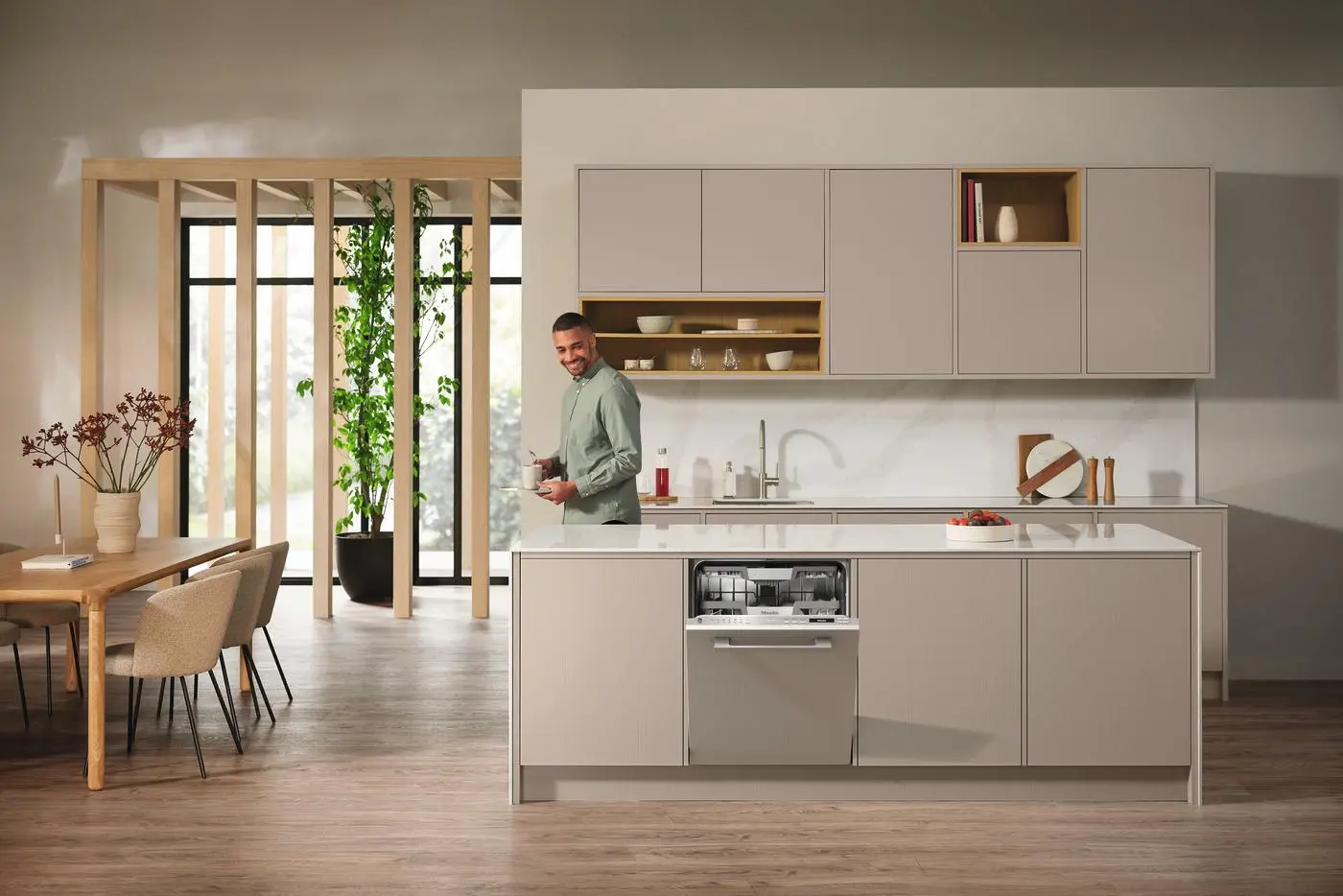 Zmywarka Miele G7385 SCVi XXL 59,8cm Automatyczne otwieranie drzwi Szuflada na sztućce