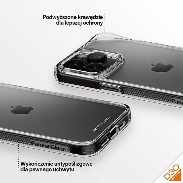 Etui PanzerGlass HardCase do iPhone 15 Pro Max Przezroczysty