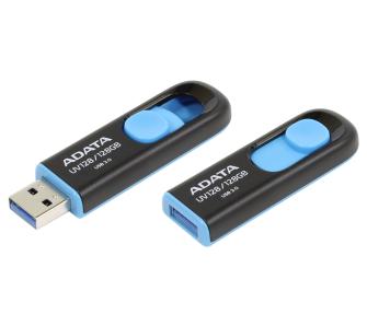 PenDrive Adata DashDrive UV128 128GB USB 3.0 (czarno-niebieski)