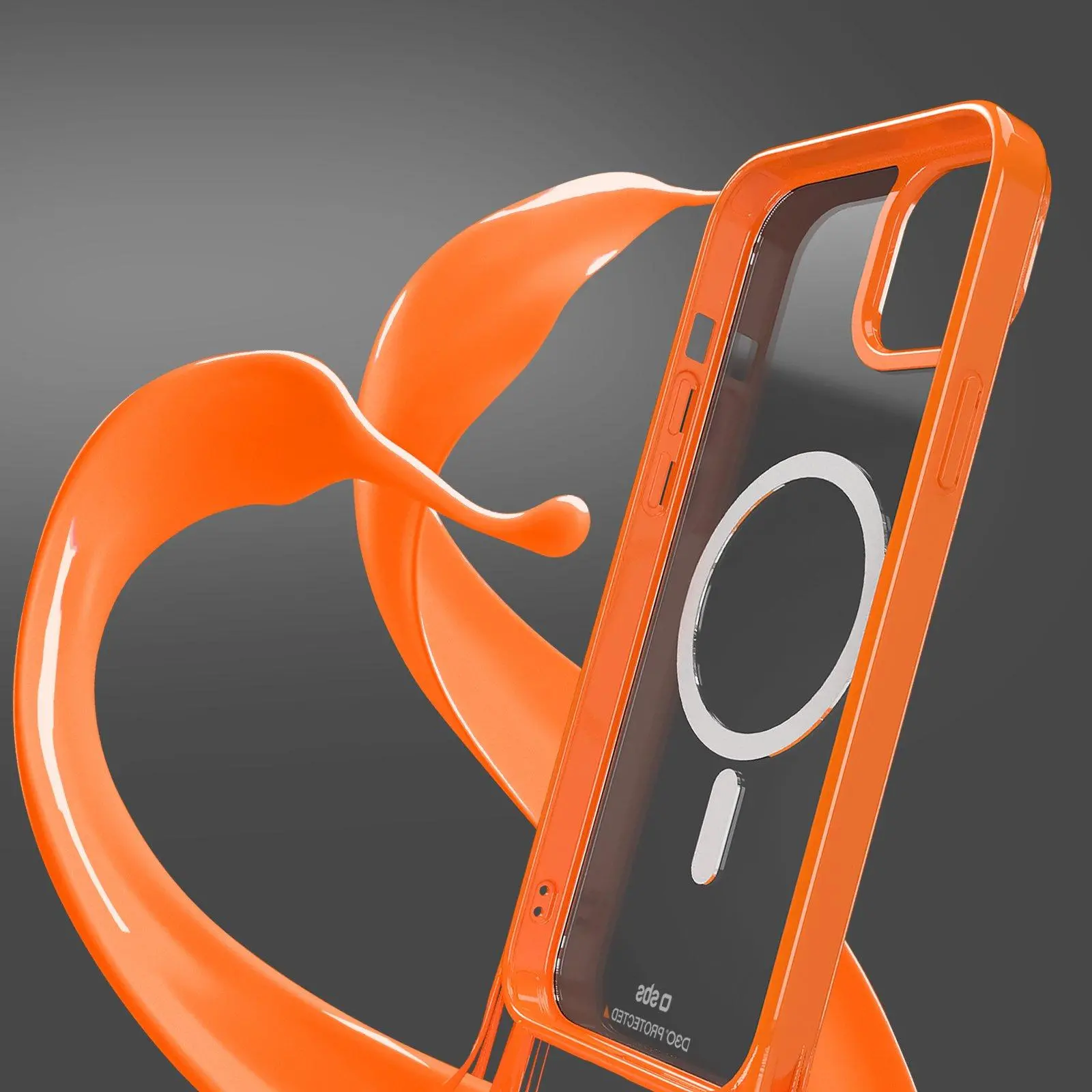 Etui SBS D3O do iPhone 15 Pro Przeźroczysty
