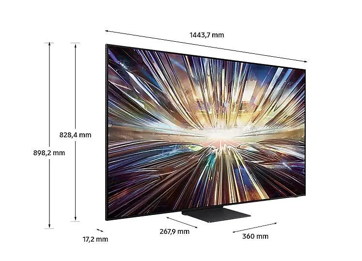 Telewizor Samsung Excellence Line Neo QLED QE65QN800DT 65" QLED 8K Mini LED 120Hz (do 165Hz w 4K) Tizen Dolby Atmos HDMI 2.1 DVB-T2