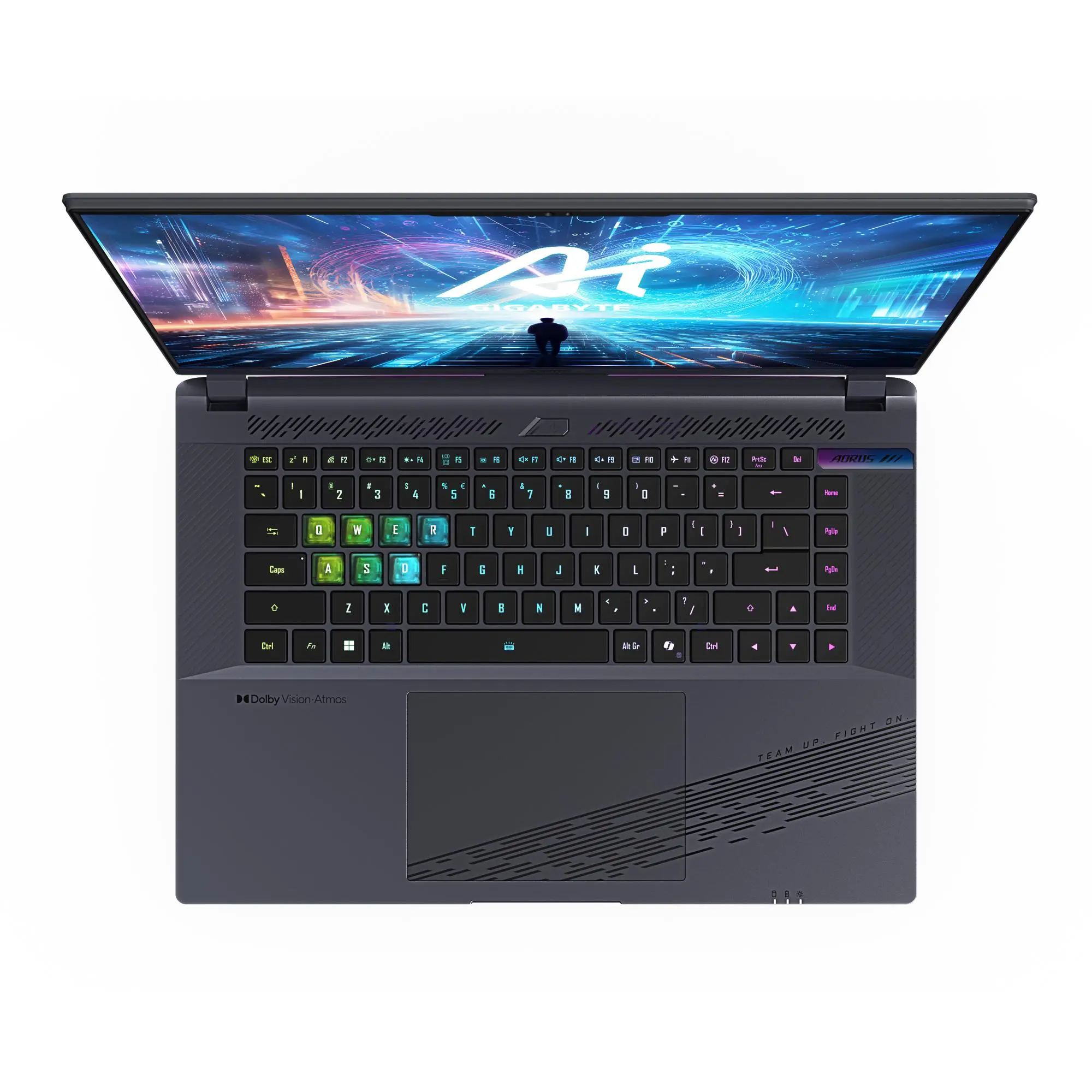 Laptop gamingowy Gigabyte AORUS 16X 2024 9SG-43EEC54SH 16" 165Hz i7-13650HX 16GB RAM 1TB Dysk SSD RTX4070 DLSS3 Win11 Szary