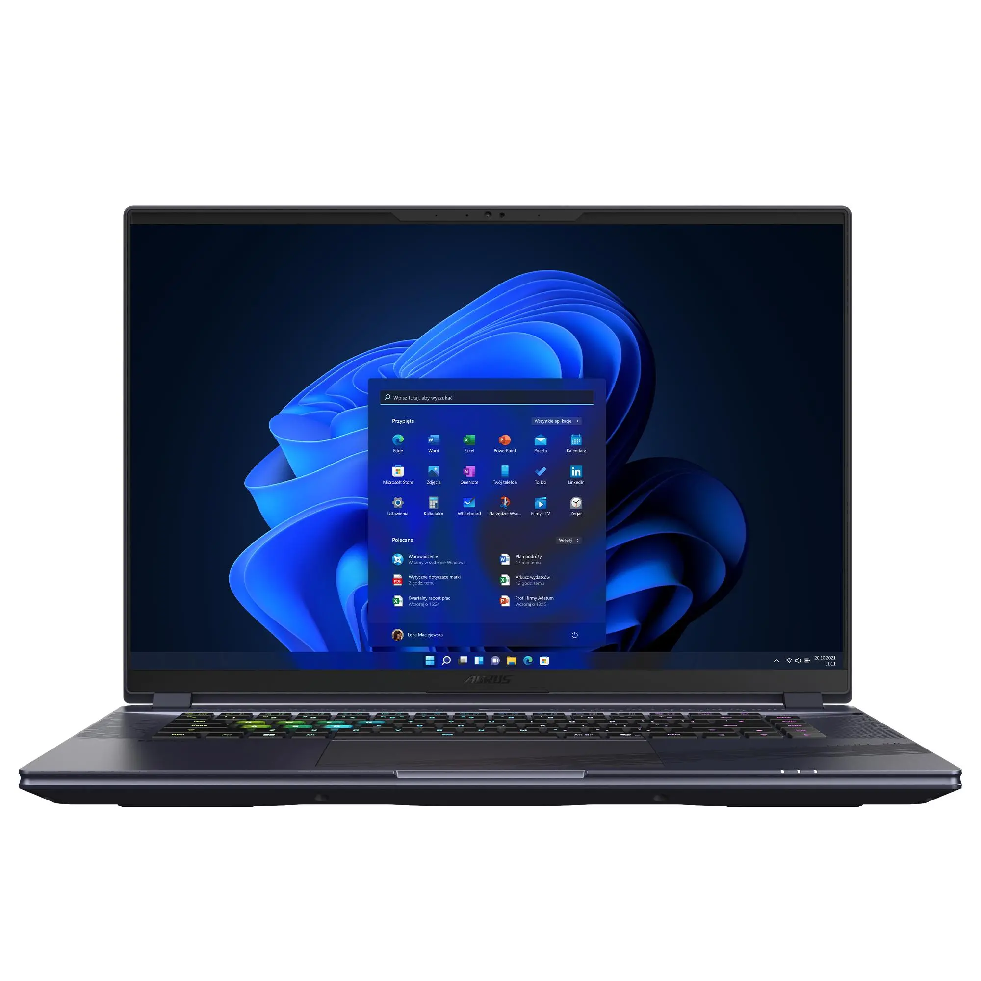 Laptop gamingowy Gigabyte AORUS 16X 2024 9SG-43EEC54SH 16" 165Hz i7-13650HX 16GB RAM 1TB Dysk SSD RTX4070 DLSS3 Win11 Szary