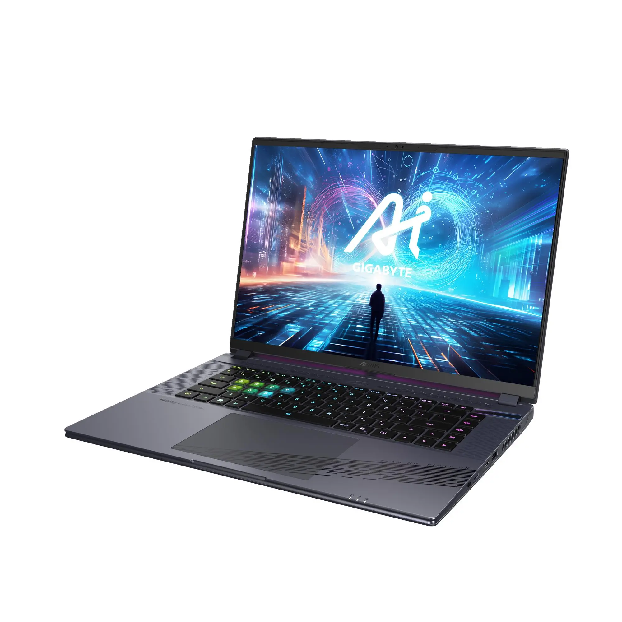 Laptop gamingowy Gigabyte AORUS 16X 2024 9SG-43EEC54SH 16" 165Hz i7-13650HX 16GB RAM 1TB Dysk SSD RTX4070 DLSS3 Win11 Szary
