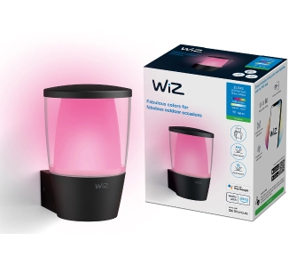 Kinkiet zewnętrzny WiZ Elpas Wand 8.5W Czarny