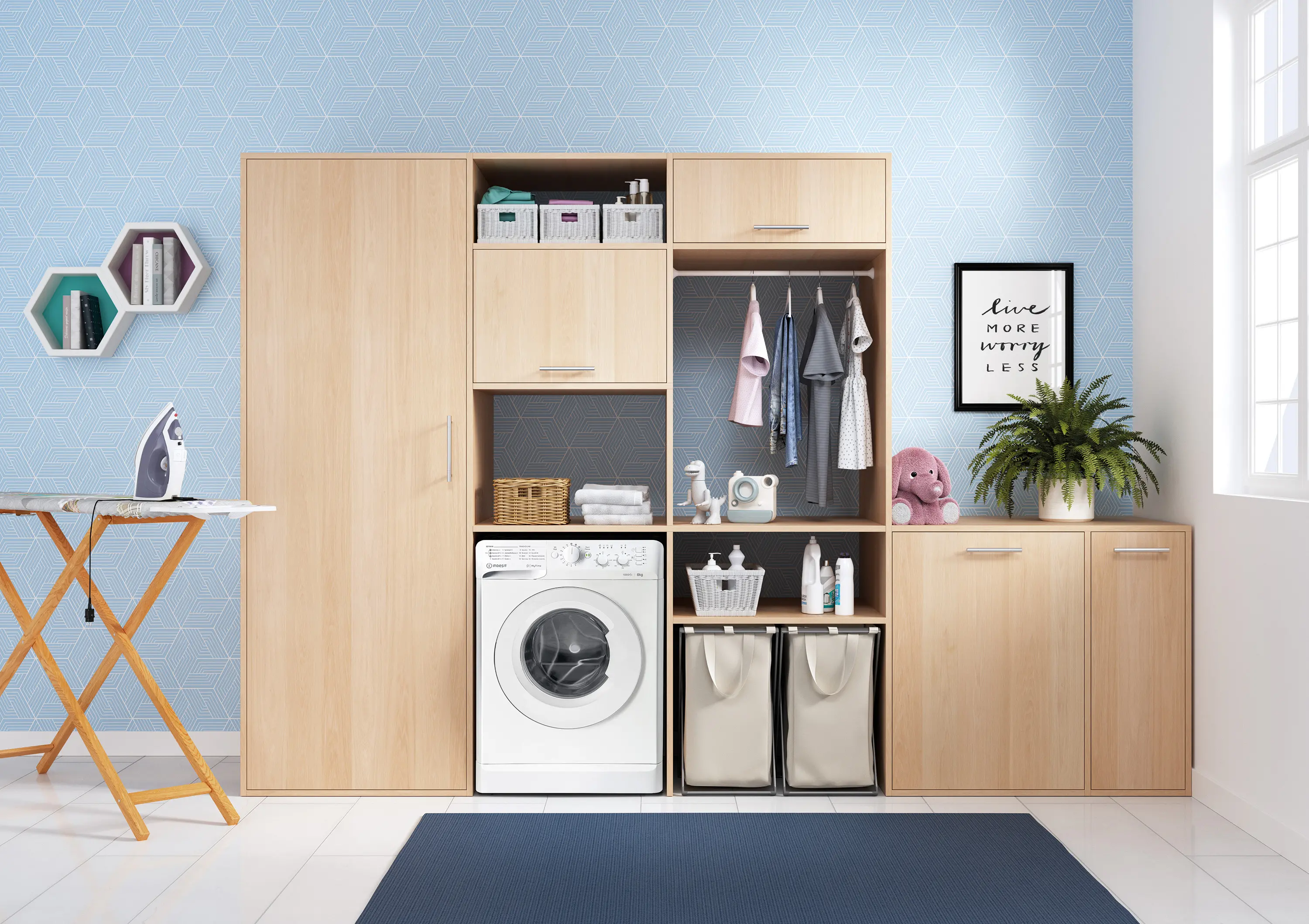 Pralka Indesit MTWSC 61053 W PL Slim 6kg 1000obr/min