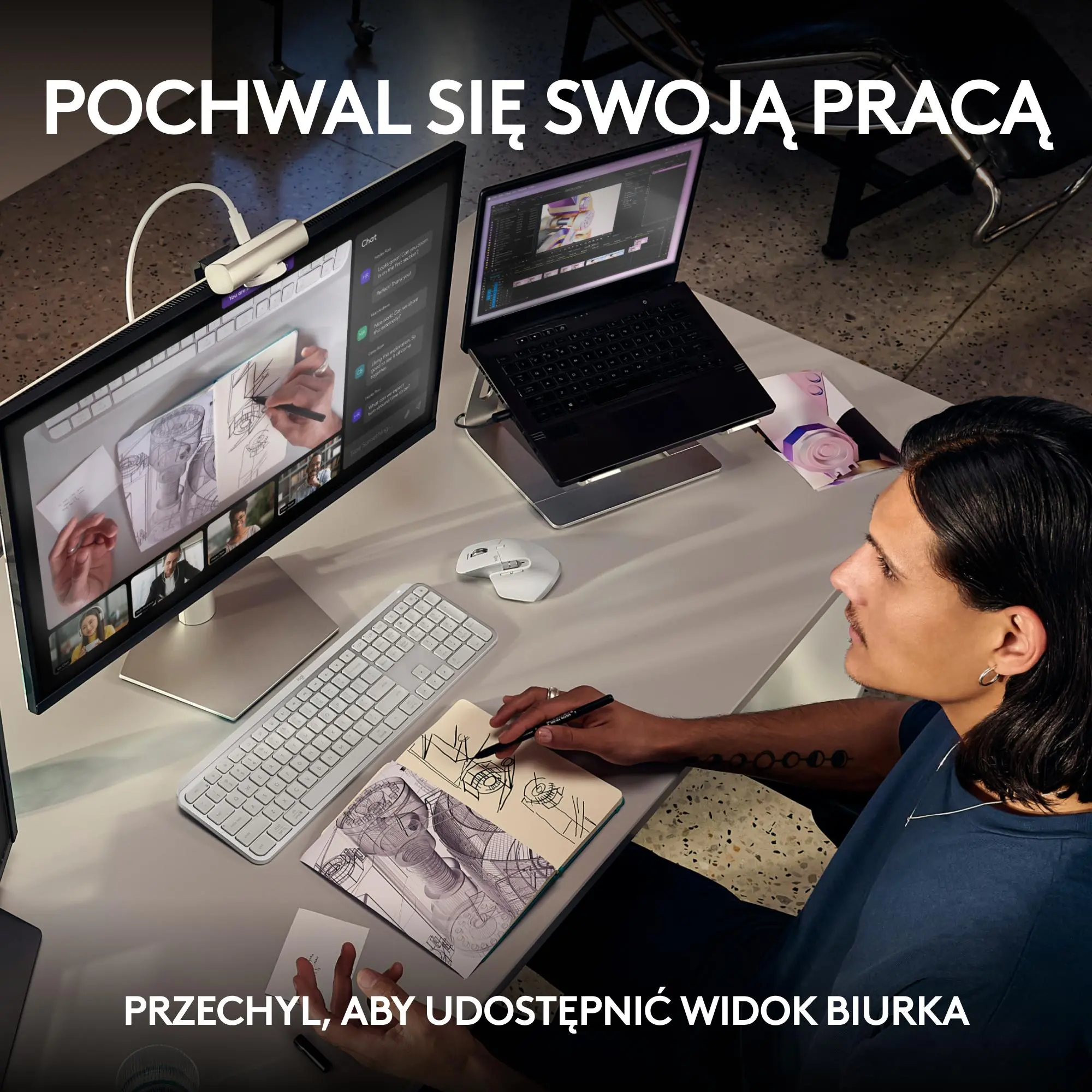 Kamera internetowa Logitech MX Brio Ultra HD 4K Grafitowy