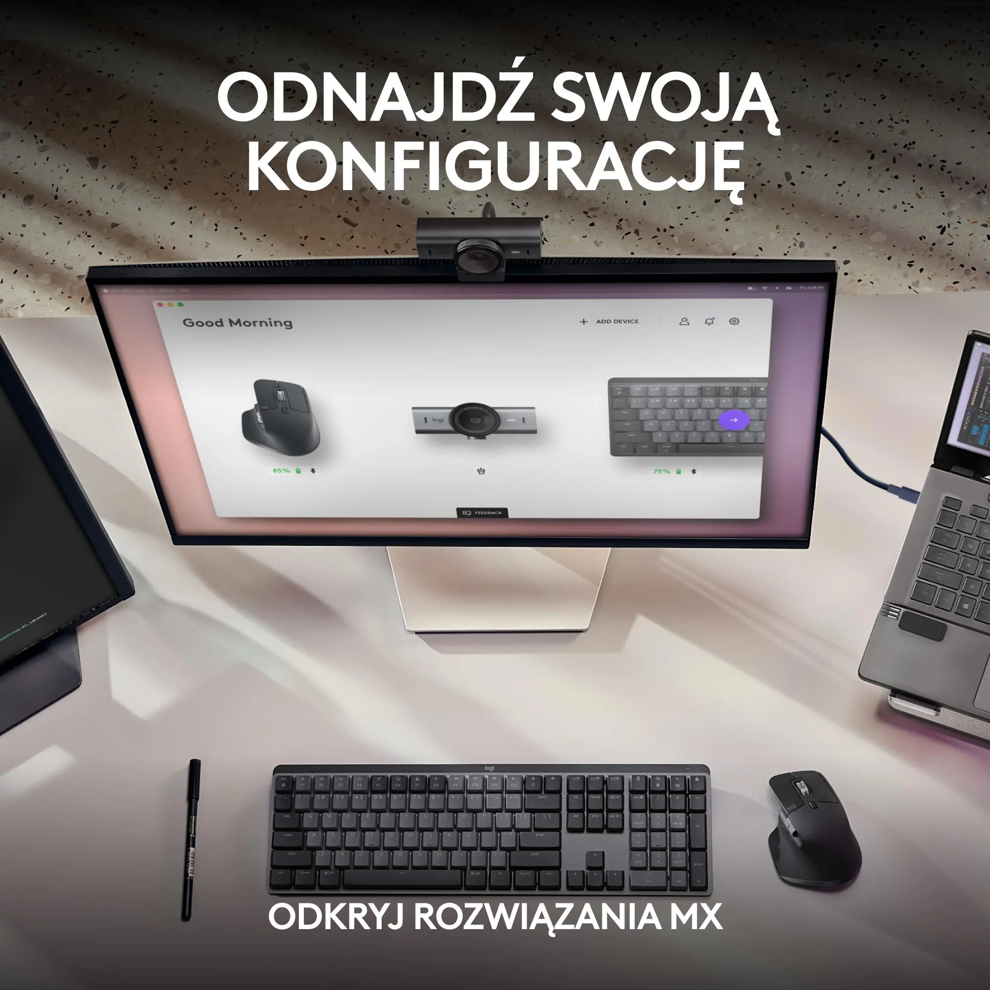 Kamera internetowa Logitech MX Brio Ultra HD 4K Grafitowy