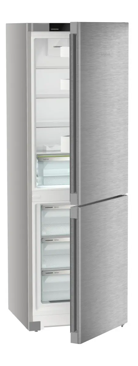 Lodówka Liebherr Pure KGNsd 52Vc03 Zamrażarka No Frost 185,5cm Komora świeżości Srebrny