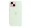 Etui Apple Silicone Case do iPhone 15 Pastelowa mięta