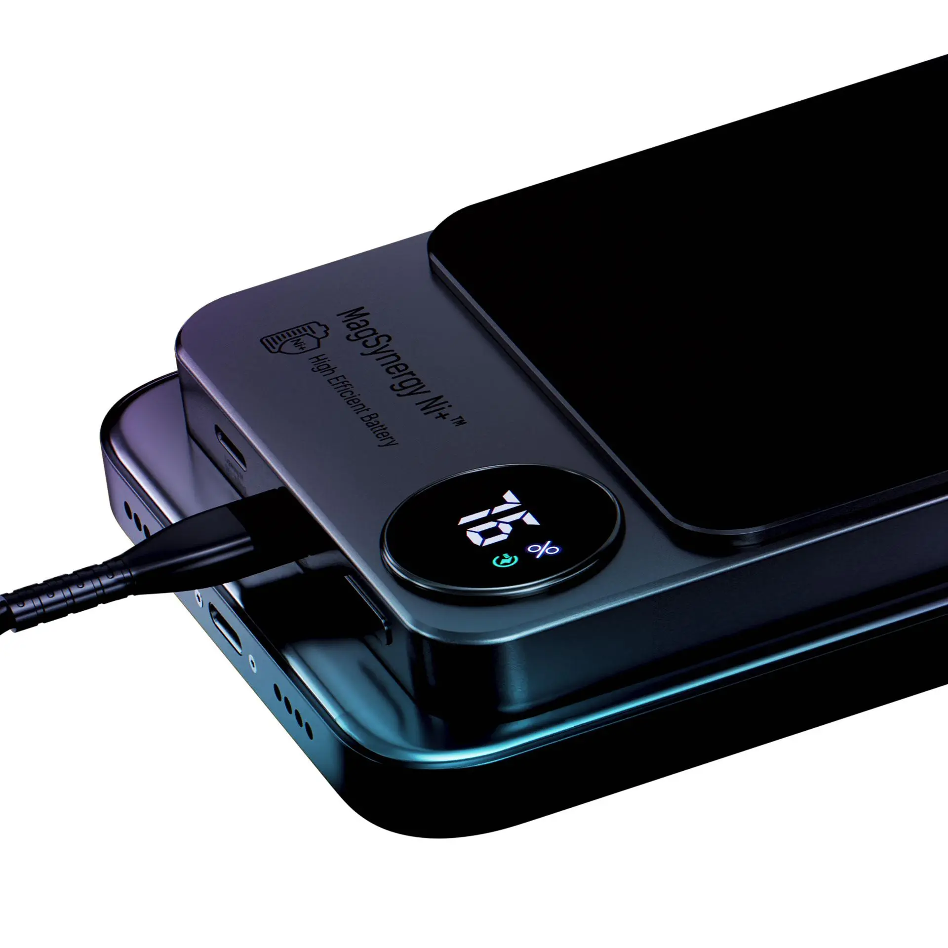 Powerbank 3mk Hardy MagSynergy Ni+ z MagSafe 10000mAh 15W Czarny