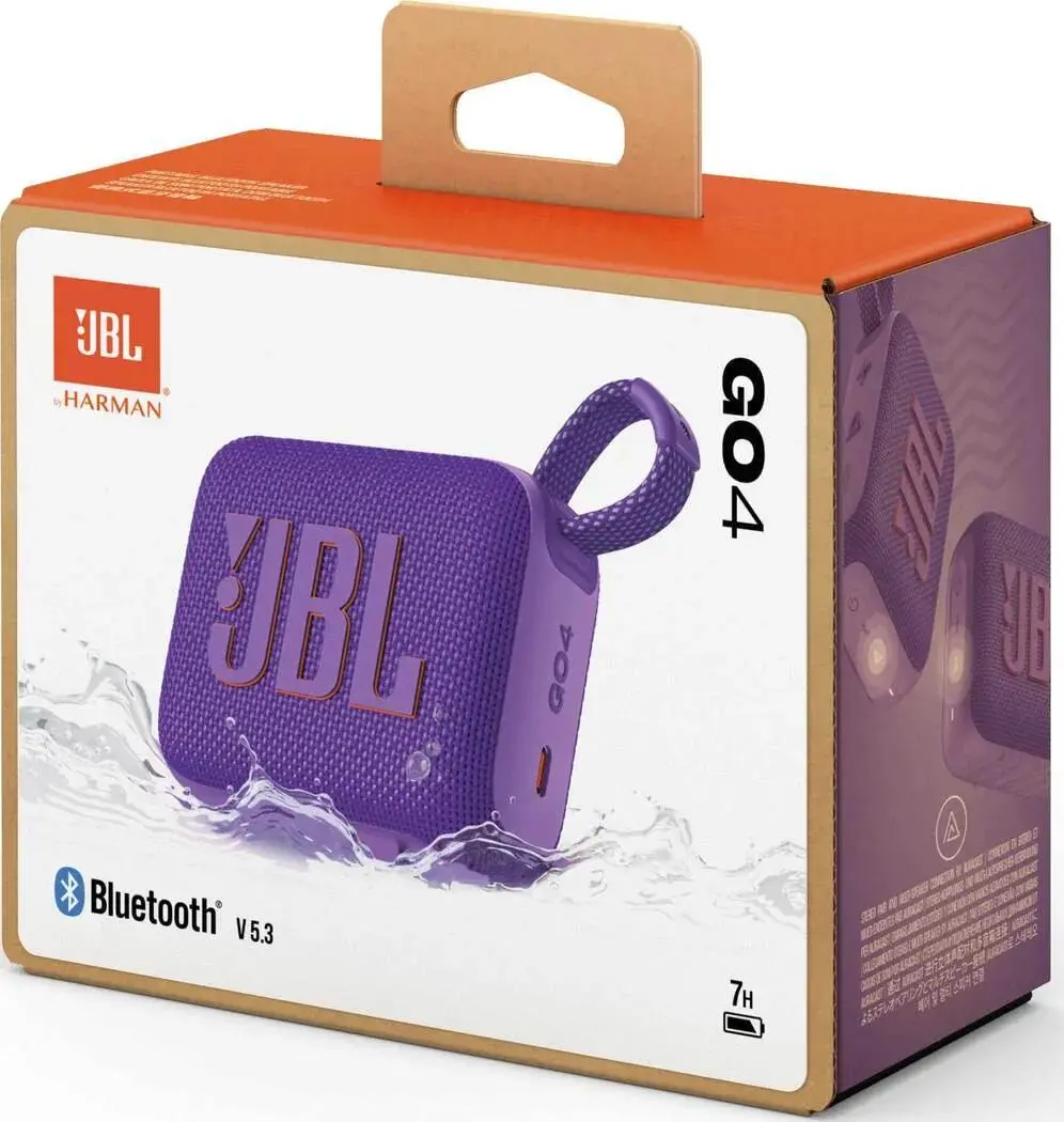 Głośnik Bluetooth JBL GO 4 4,2W Fioletowy