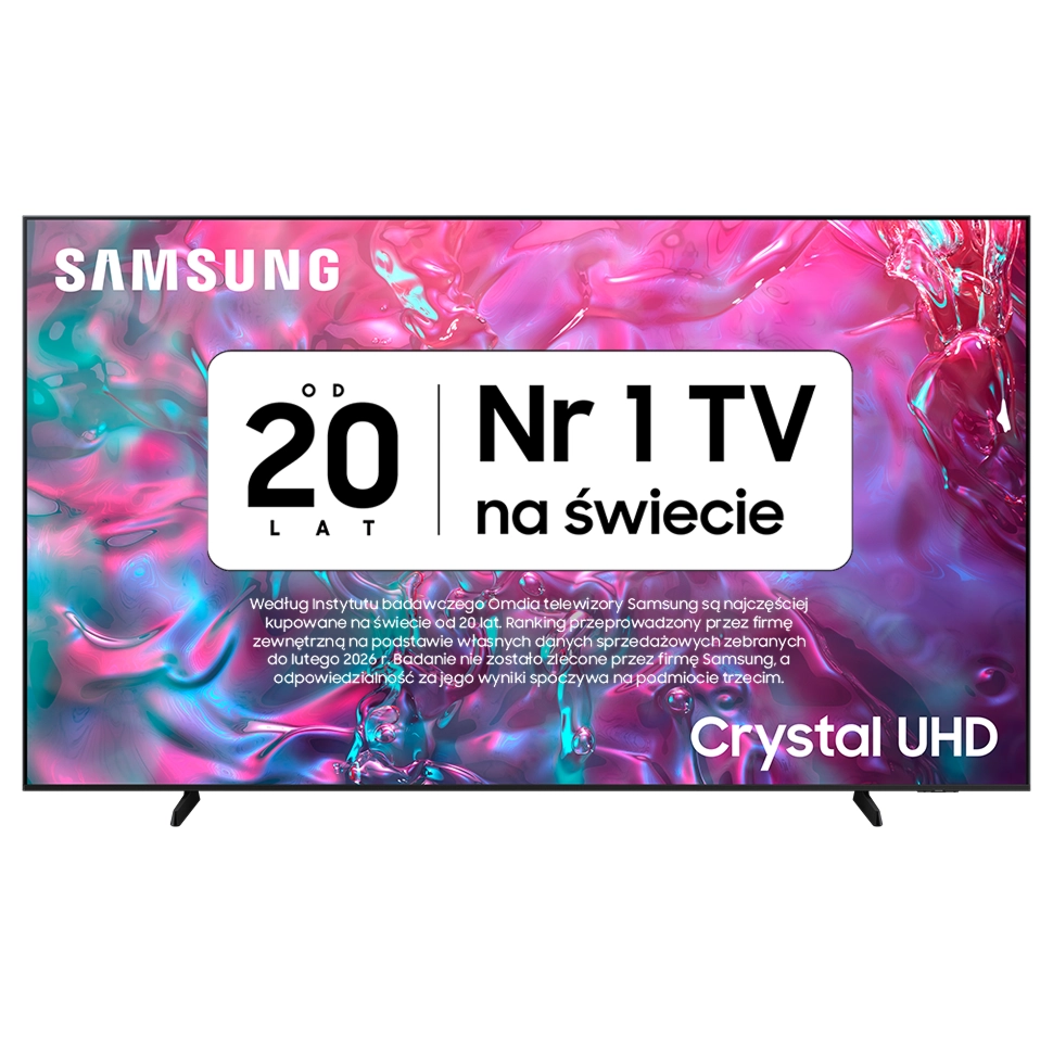 Telewizor Samsung UE98DU9072U 98" LED 4K 120Hz Tizen HDMI 2.1 DVB-T2