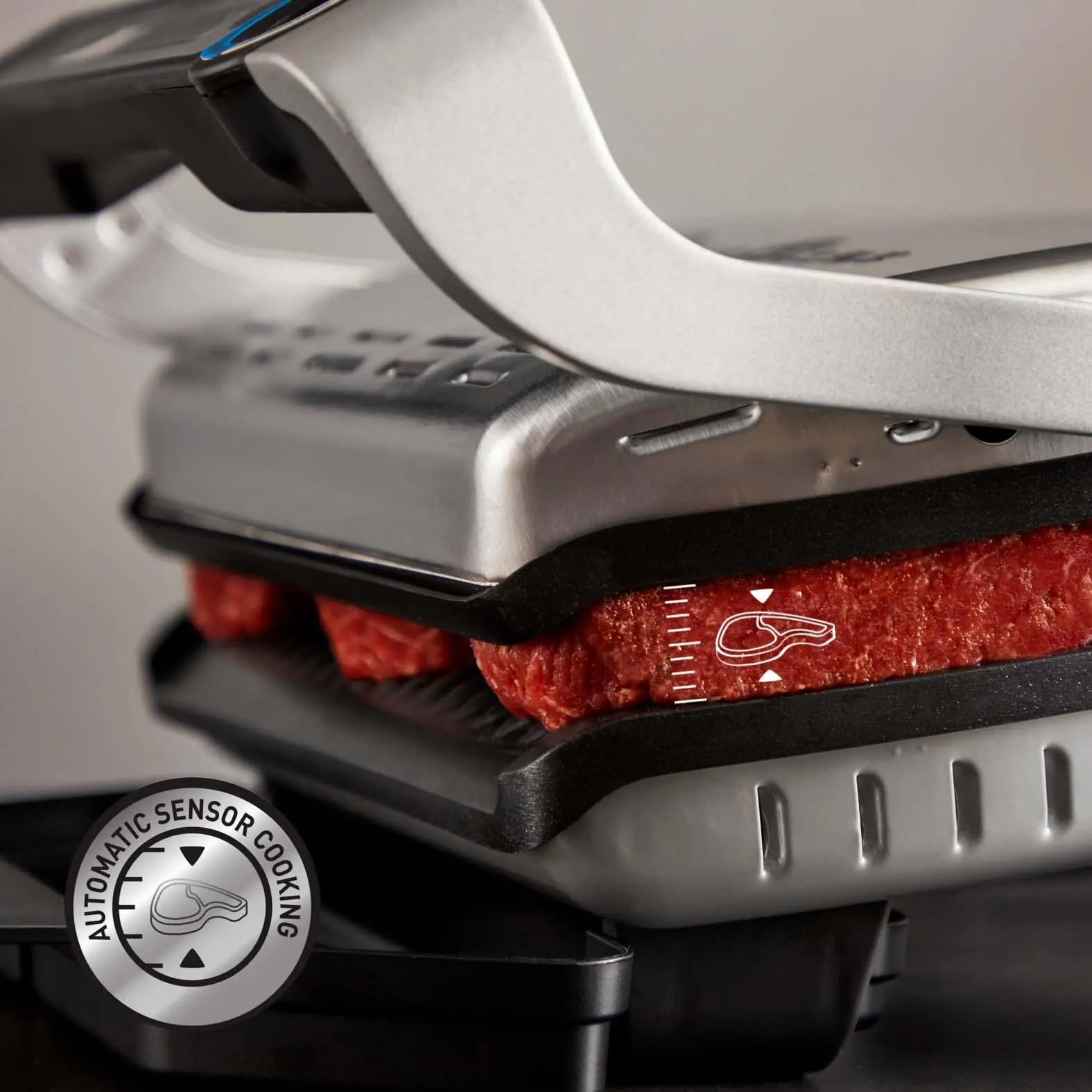 Grill elektryczny Tefal OptiGrill+ XL GC728D10 Programy automatyczne