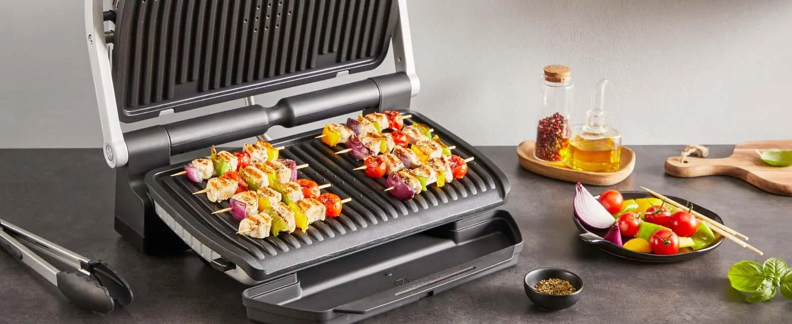 Grill elektryczny Tefal OptiGrill+ XL GC728D10 Programy automatyczne