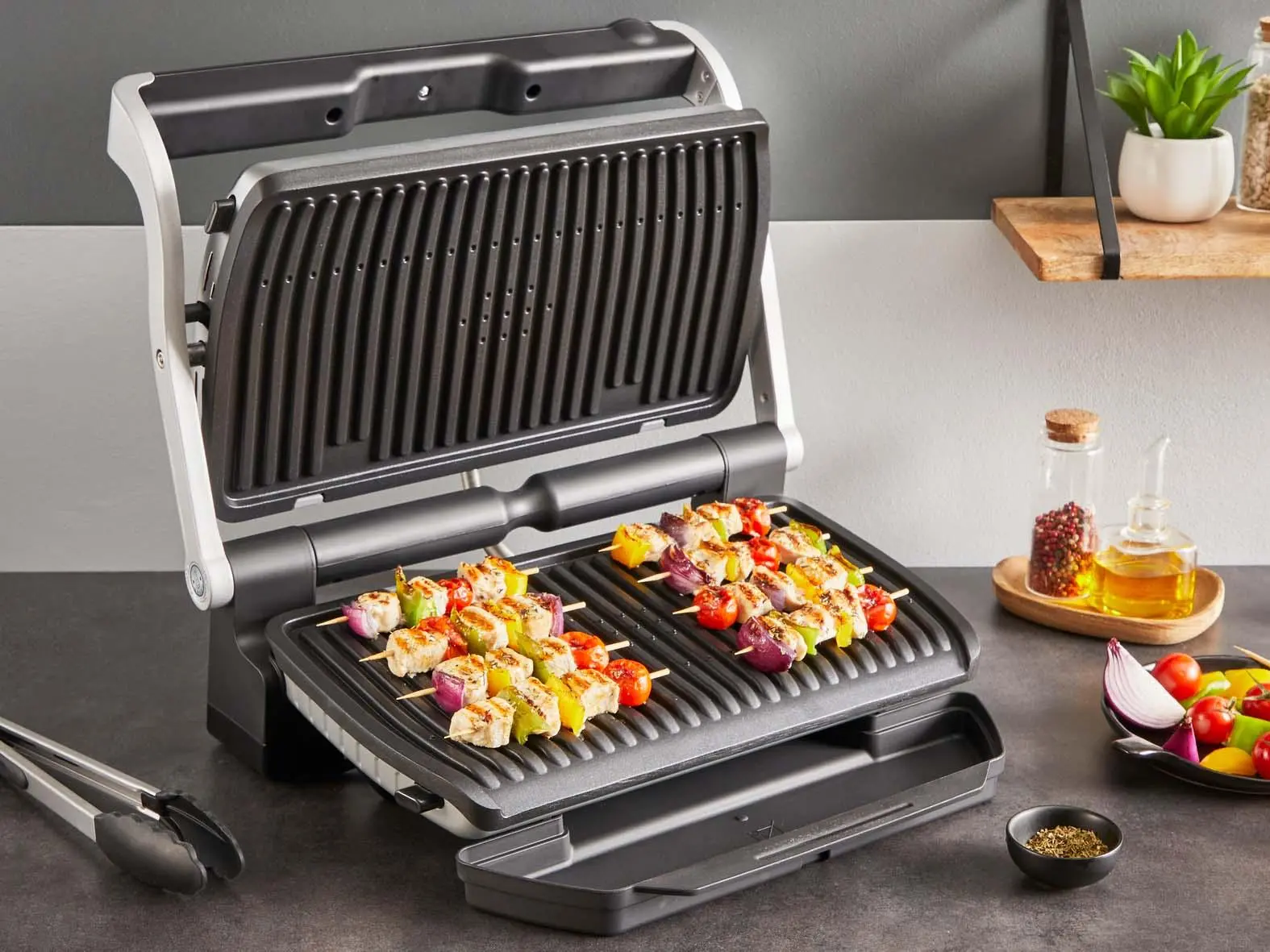 Grill elektryczny Tefal OptiGrill+ XL GC728D10 Programy automatyczne