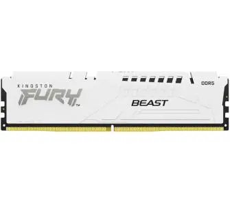 Pamięć RAM Kingston FURY Beast DDR5 16GB 6400 CL32 Biały